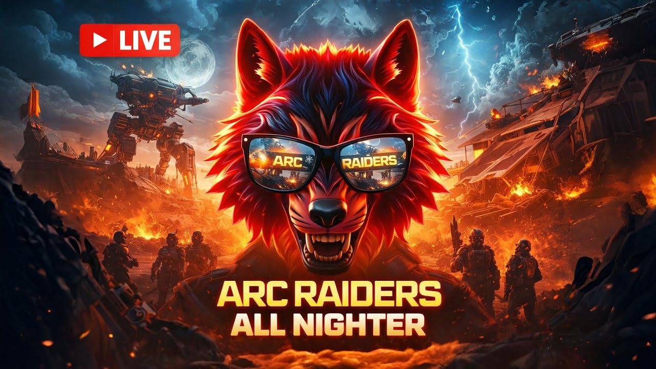 ARC Raiders All Nighter 🔴 LIVE | Non-Stop Action