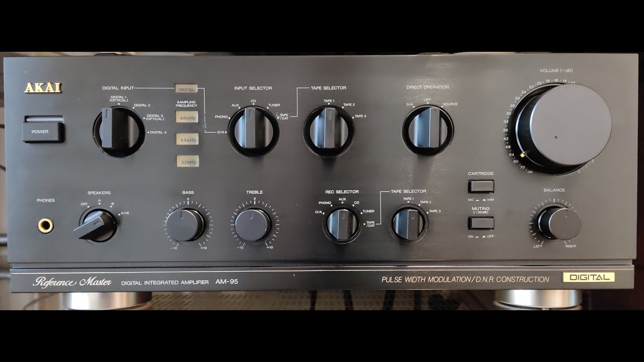 13 Akai AM-95 апгрейд усилителя мощности от IvaAudio