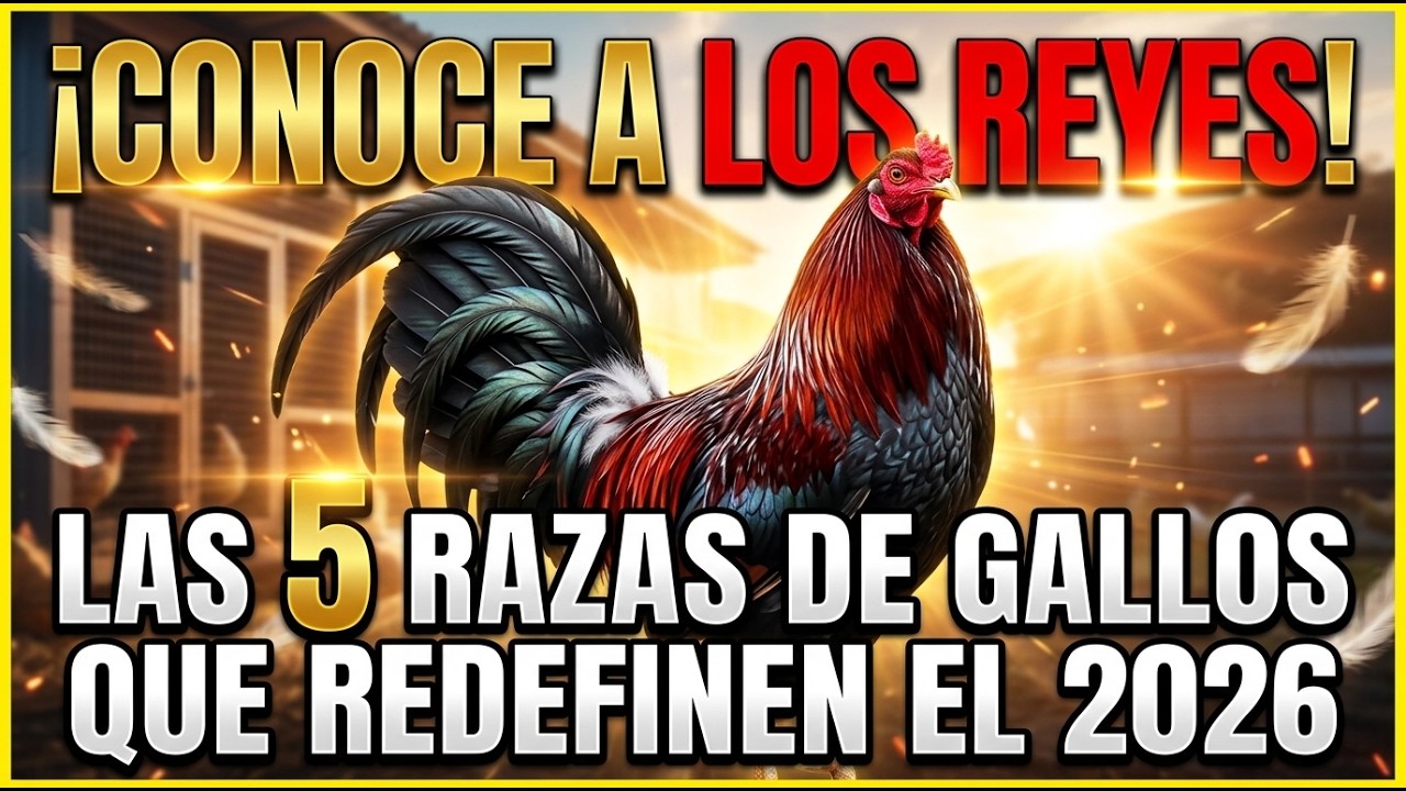 ¿Conoces a los Reyes? Las 5 Razas de Gallos que Redefinen 2026.
