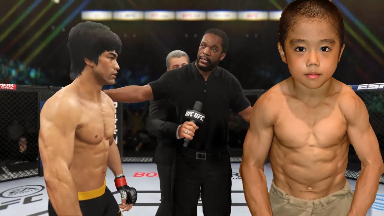 UFC 4 I Bruce Lee vs. Baby Bruce Lee (EA Sports UFC 4)