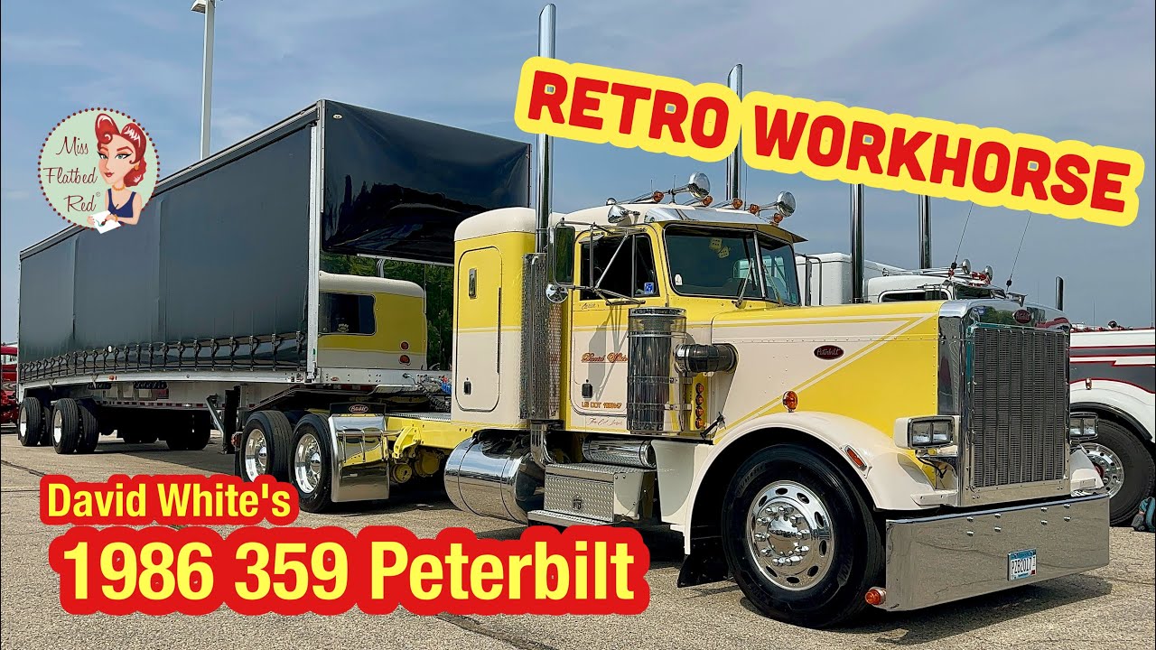 David White's 1986 359 Peterbilt Truck Tour