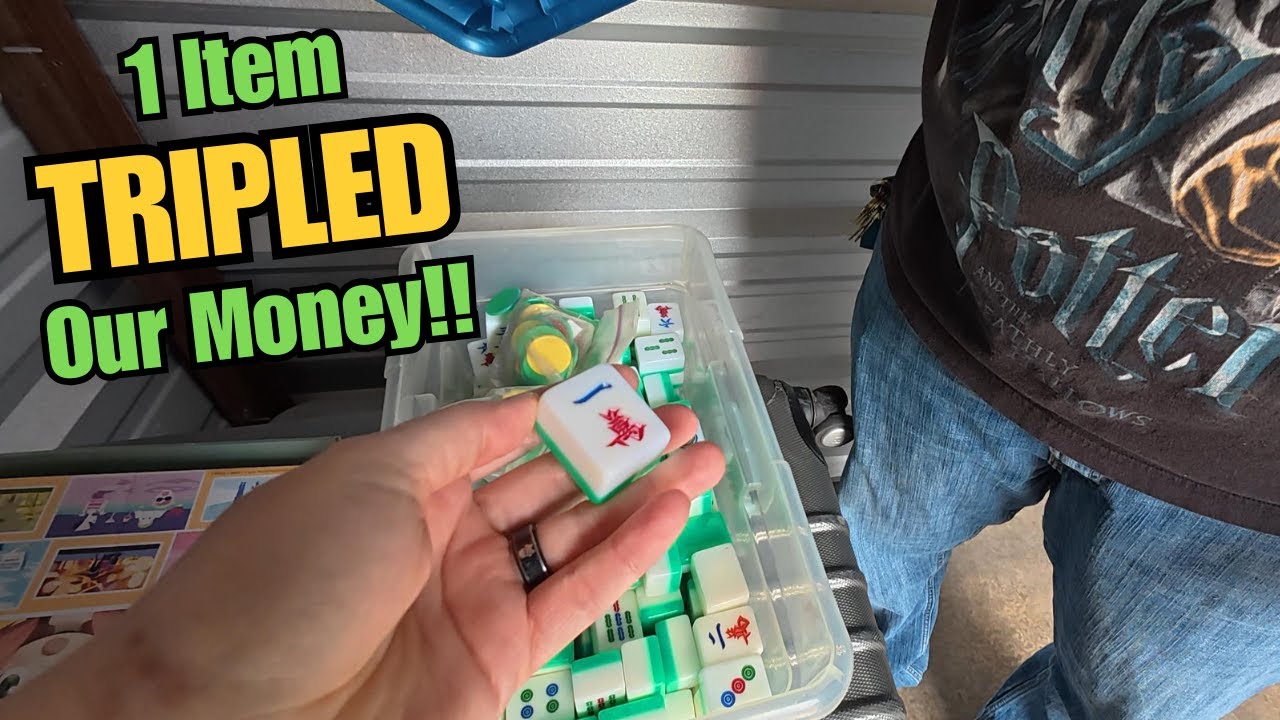 We Bought An Abandoned Storage Unit For $50. Totally WORTH IT!