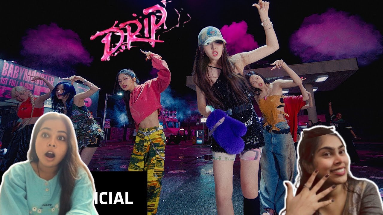 BABYMONSTER - 'DRIP' M/V | Indian Girls' Reaction | @AnindyaGloria