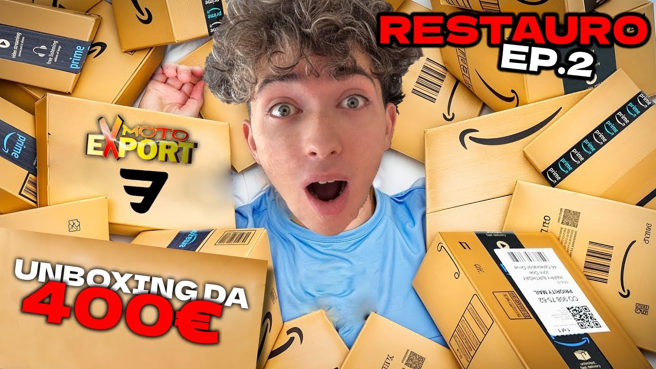 UNBOXING dei NUOVI PEZZI per la WHEELIEBIKE!