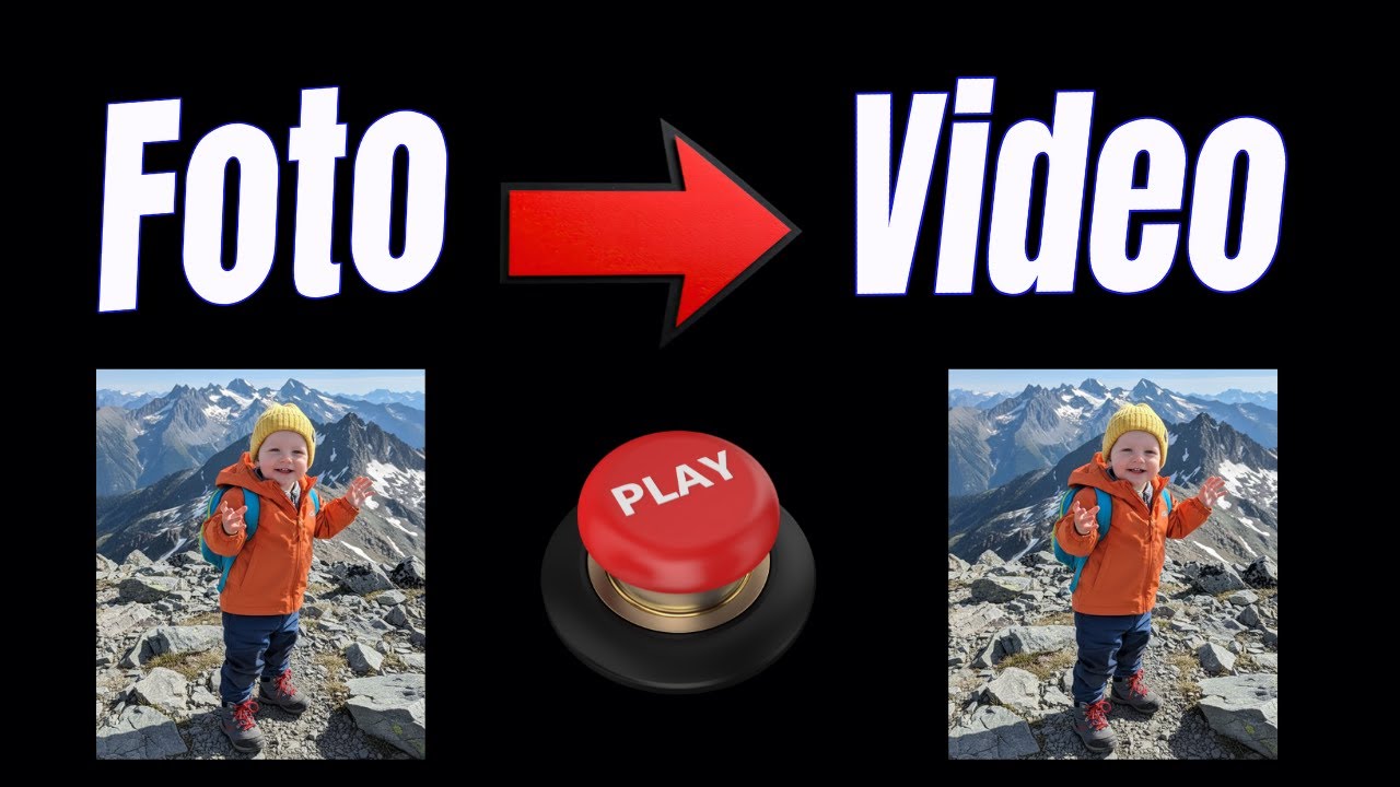 Foto zu Video - Ganz einfach mit der KI