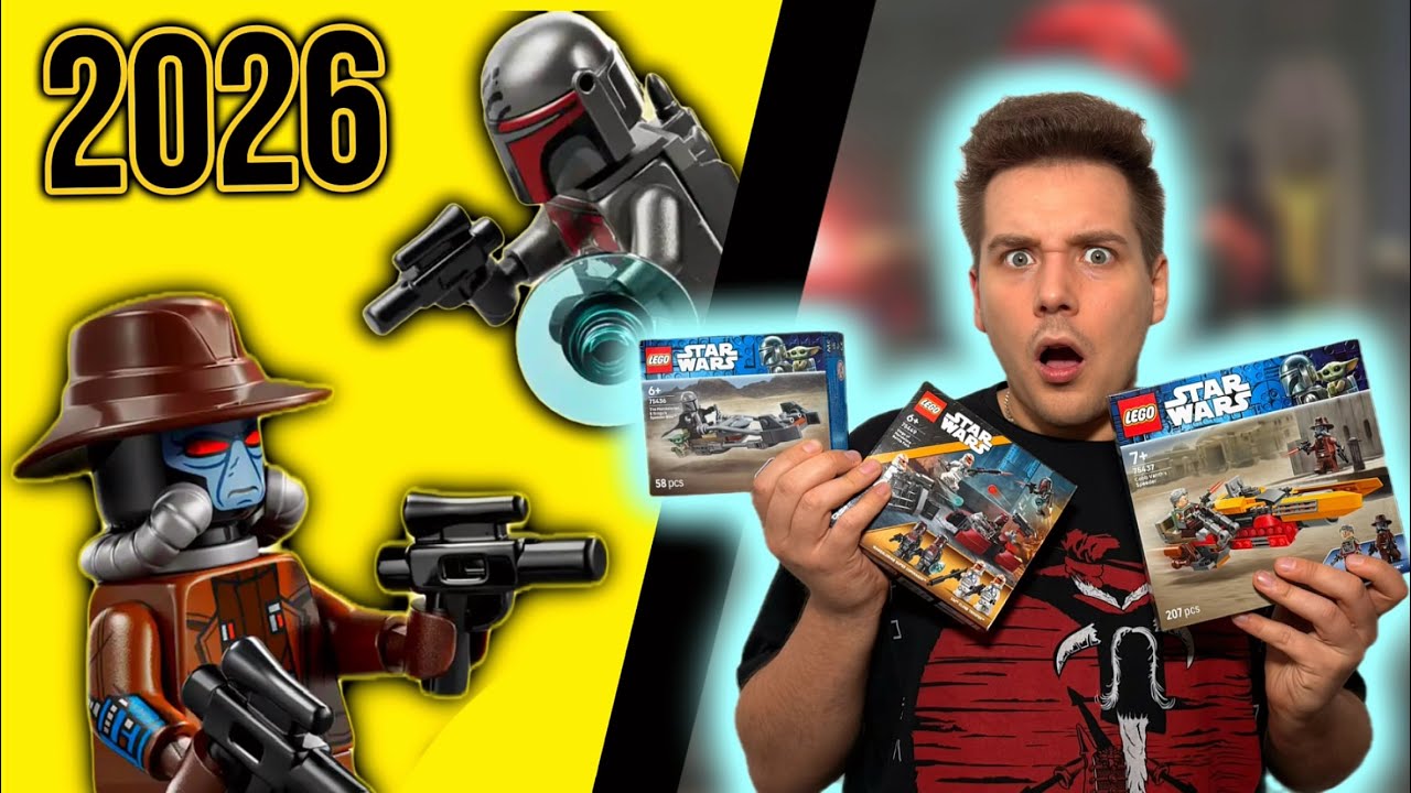 KUPILIŚMY PRZEDPREMIEROWO! Lego Star Wars 2026 [75449, 75437, 75436]
