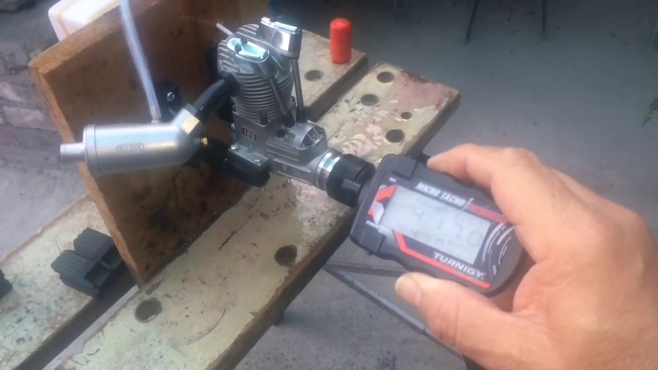 Saito FA-125A engine break in part 1