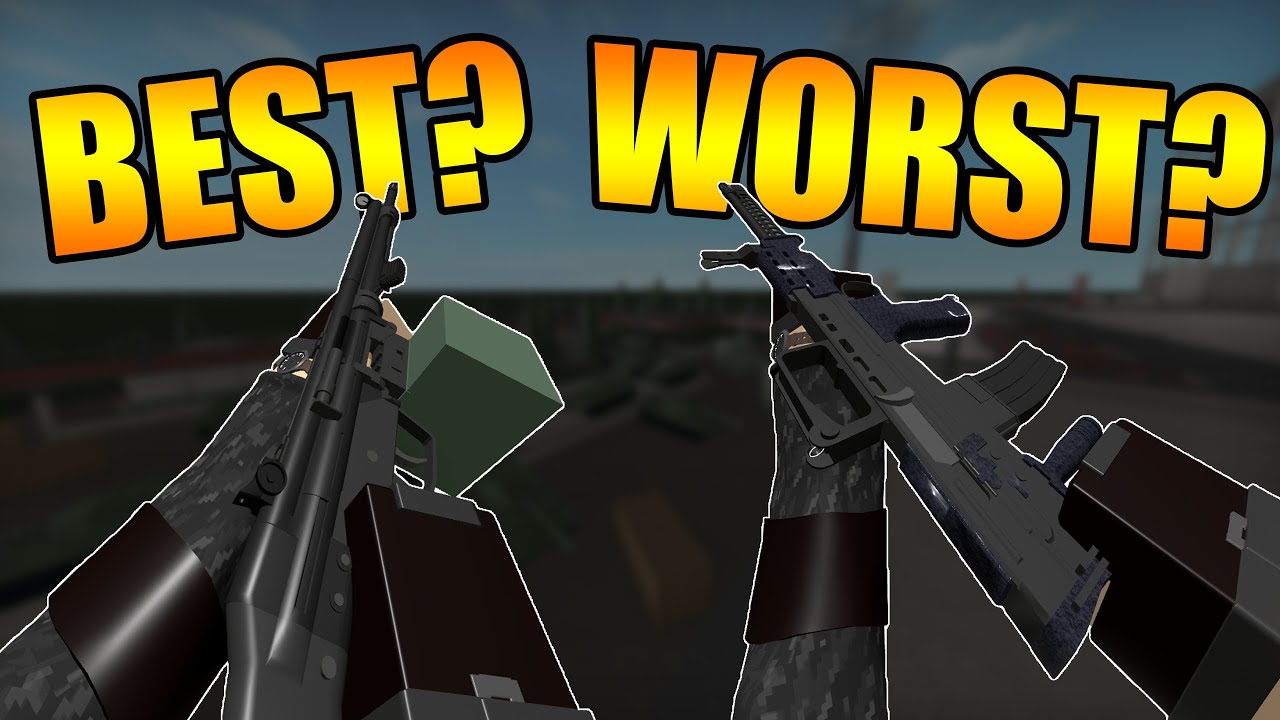 LMGs - From Worst to Best (Phantom Forces)
