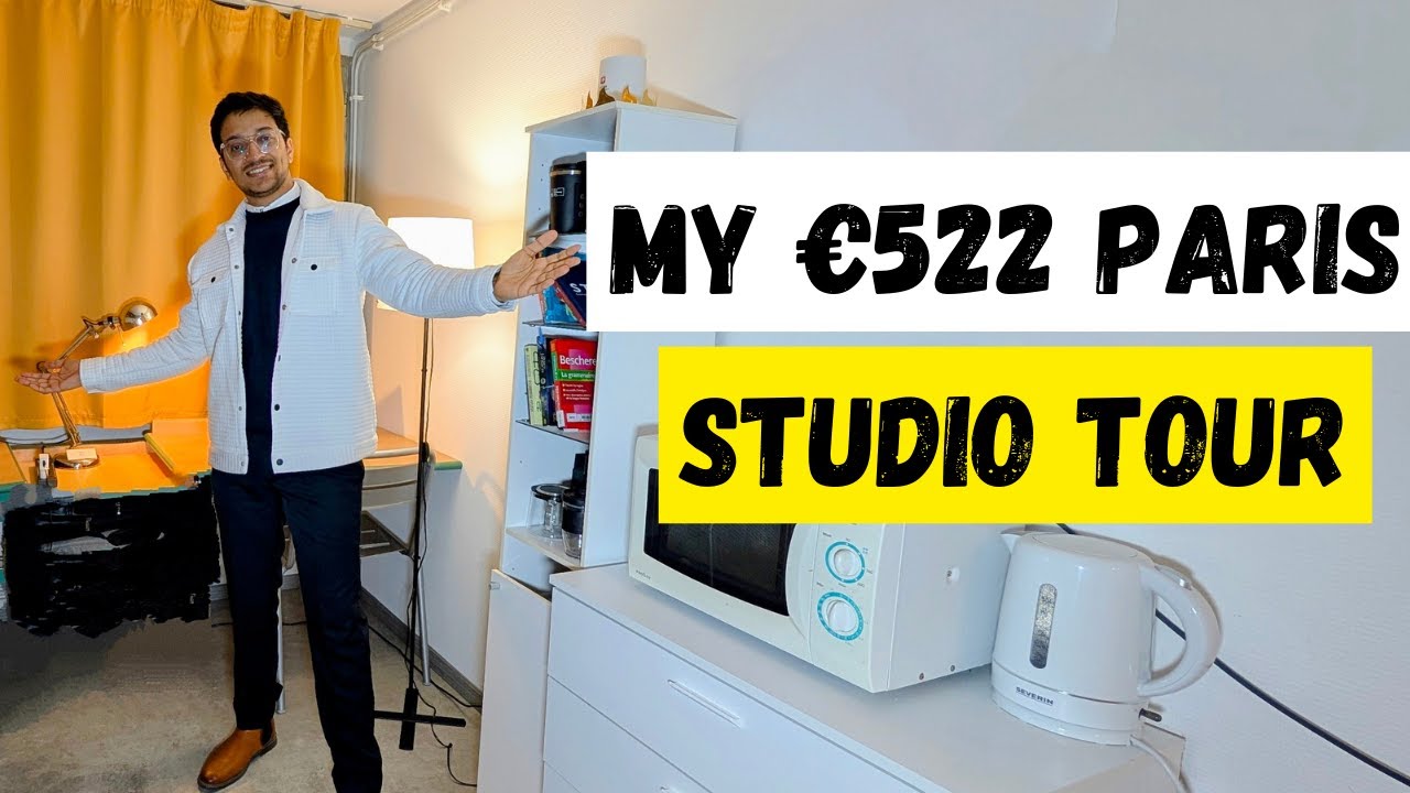 PARIS Apartment Tour | 20 m² Studio for €522