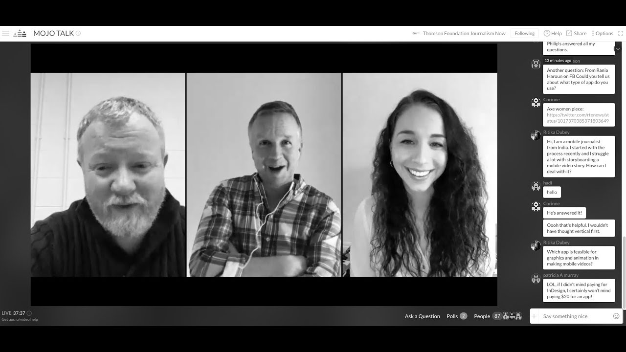 MOJO Talk | Episode 2: Mobile journalism &ndash; raw vs crafted