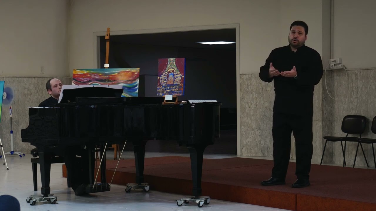 Vaga luna che inargenti (Bellini) - baritono Maurizio Esposito - pianista Keith Goodman
