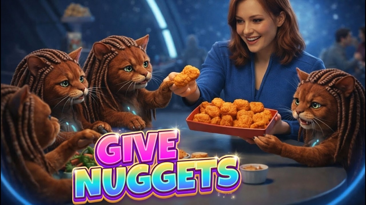 Cubs Demand Meat Nuggets But Humans Serve Vegetables Triggering Galactic Uprising