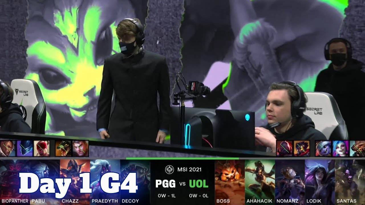 PGG vs UOL - Day 1 LoL MSI 2021 Group C | Pentanet.GG vs Unicorns of Love full game