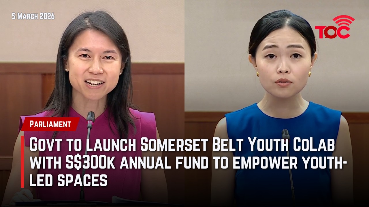 Govt to launch Somerset Belt Youth CoLab with S$300k annual fund to empower youth-led spaces