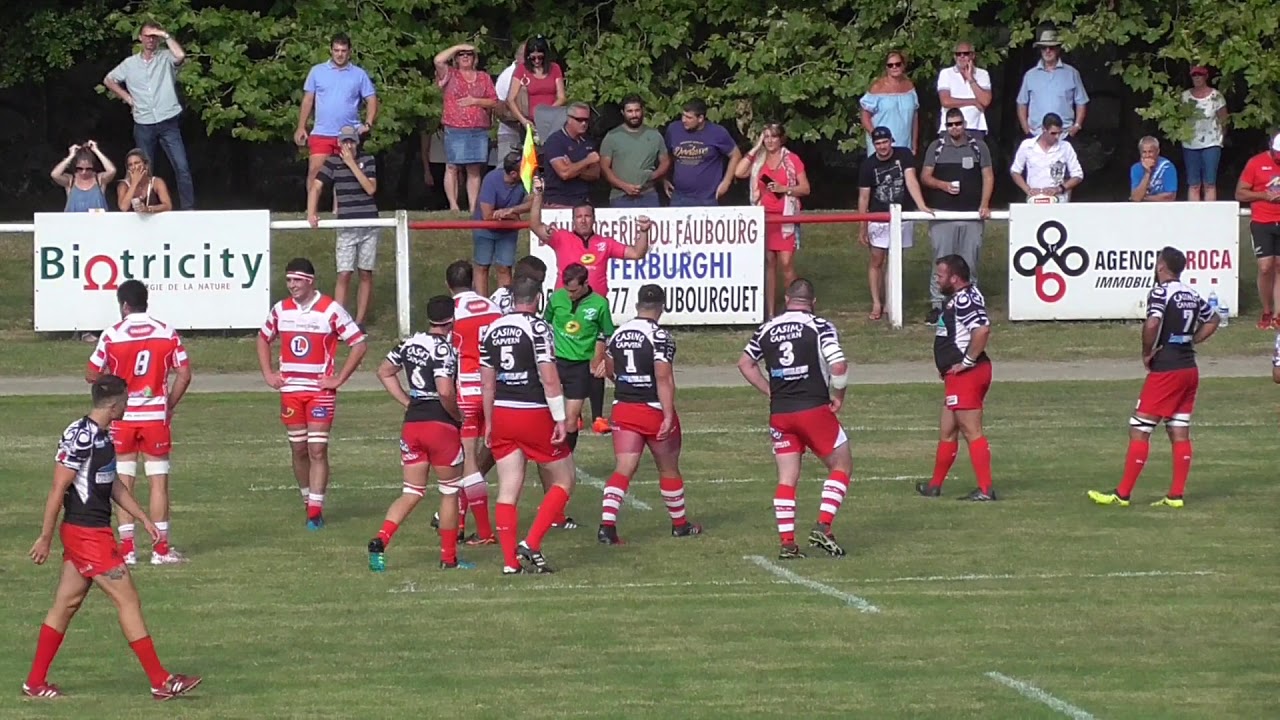025 - Stado Tarbes  CA  Lannemezan - Match de préparation à Maubourguet