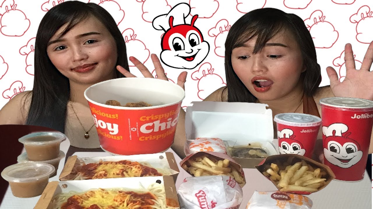 JOLLIBEE MUKBANG!!! + get to know me by Jolina Laserna