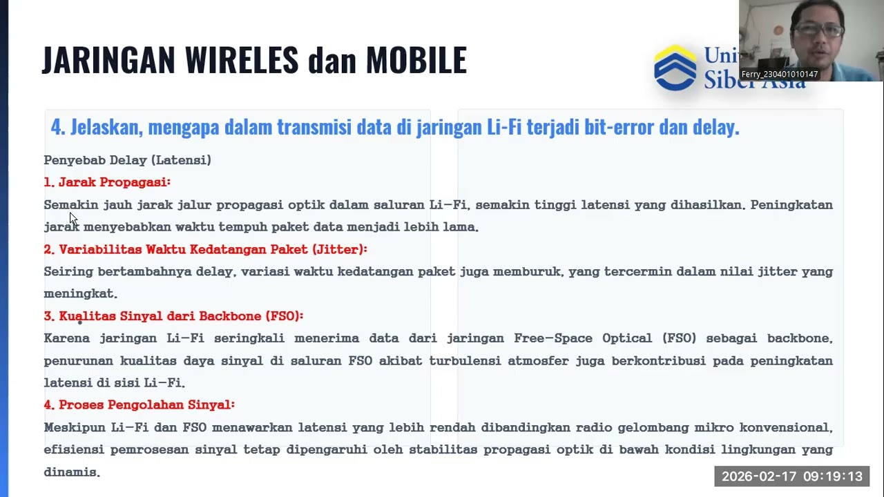 JARINGAN WIRELES dan MOBILE