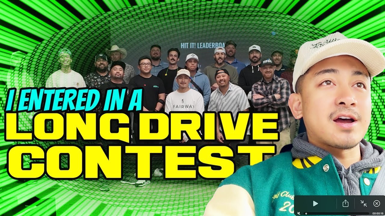 Signed up in a Long Drive Contest