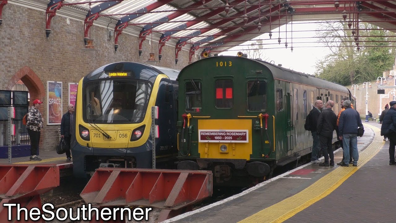 Hastings DEMU - 1013 heads to Windsor | 'Remembering Rosemary' 17/01/2026