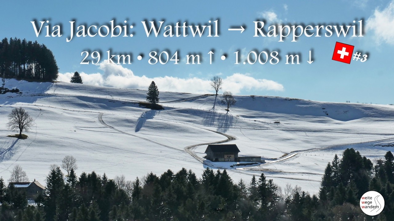 Via Jacobi: Wattwil → Rapperswil (3/35)