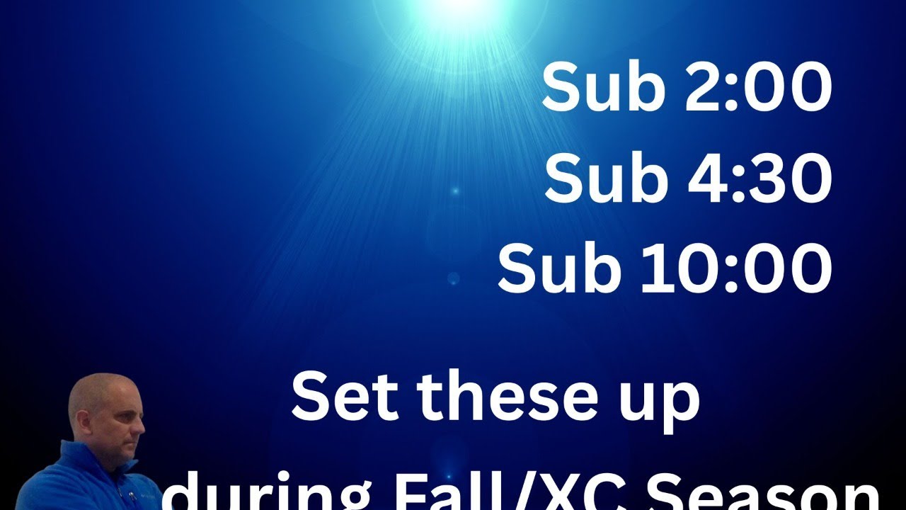 Set up your 800m/1500m/3k in the FALL by adding THESE Workouts