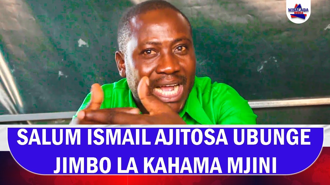 SALUM ISMAIL AJITOSA UBUNGE JIMBO LA KAHAMA MJINI