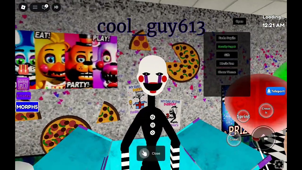 FNAF 1-4 characters PART 1