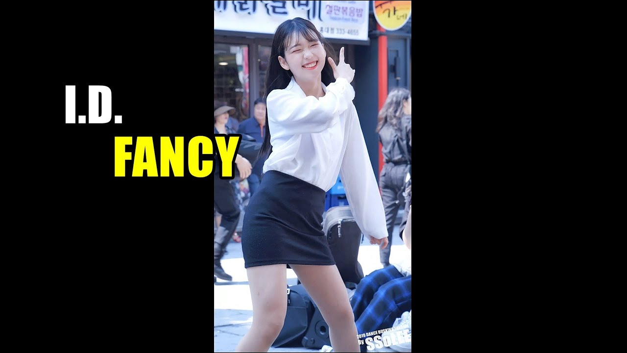 [4K] 아이디 (서연, I.D.) - FANCY (트와이스) @ 190616 홍대 거리공연 직캠 By SSoLEE