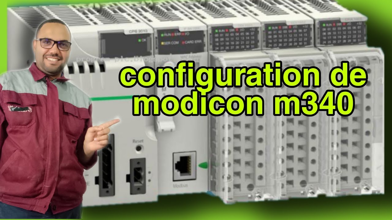 configuration de modicon m340 ( unity Pro XL)