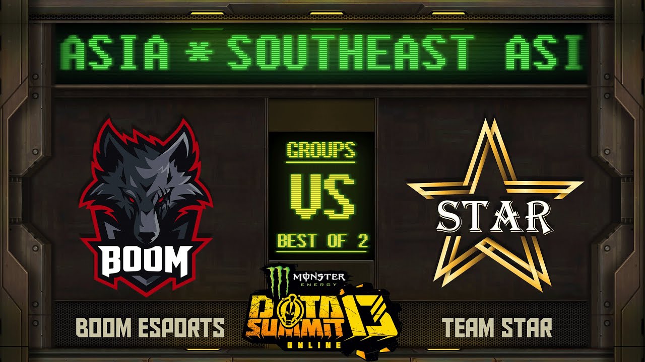 BOOM vs TEAM STAR Game 2 - Monster Energy Dota Summit 13 Online SEA: Groups w/ SeekNStrike & Avo+