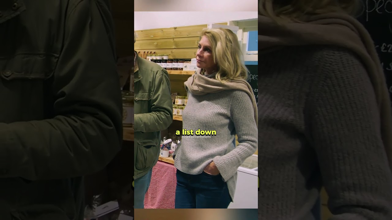 Lisa's Irish Attitude😂 #clarksonsfarm #jeremyclarkson #uk #britain #Tractor #shopping #funny