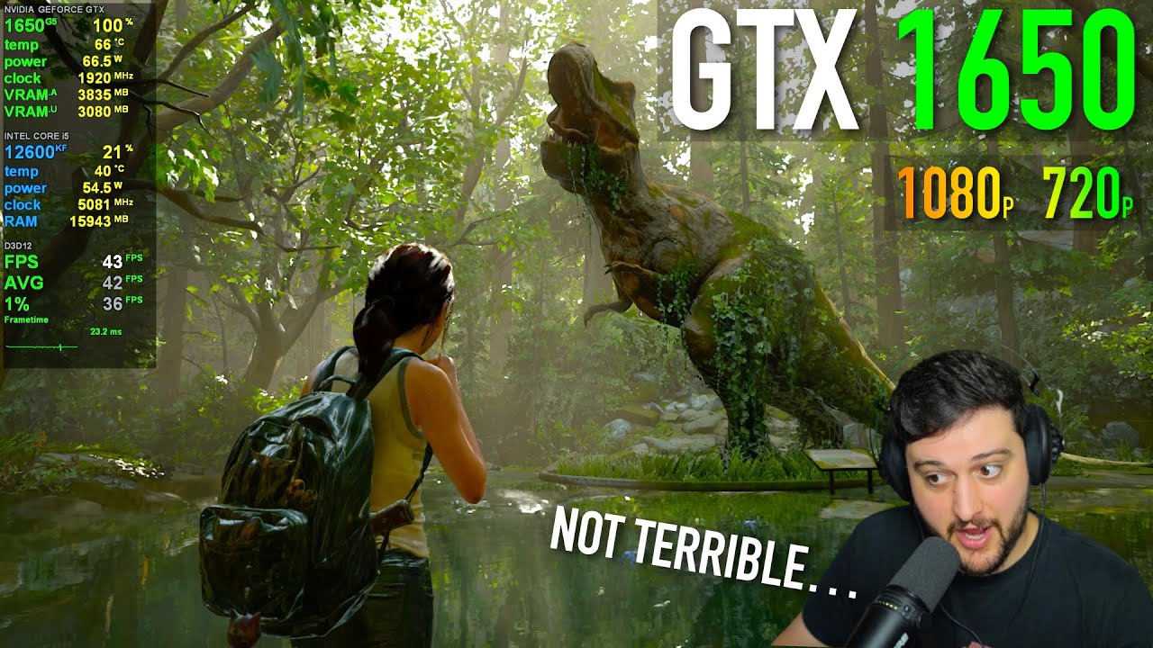 GTX 1650 - The Last Of Us Part II - Минимальные требования к видеокарте!