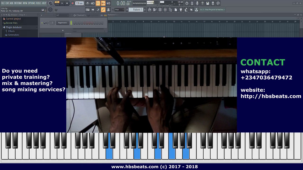 Afrobeat Chords | Intermediate Piano Tutorial | Stop Guessing your chords