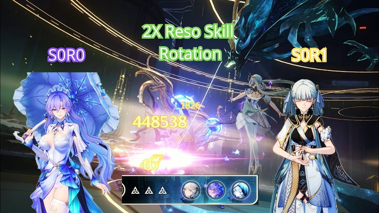 Cantarella x Jinshi| 2X Reso Skill Rotation| Wuthering Waves