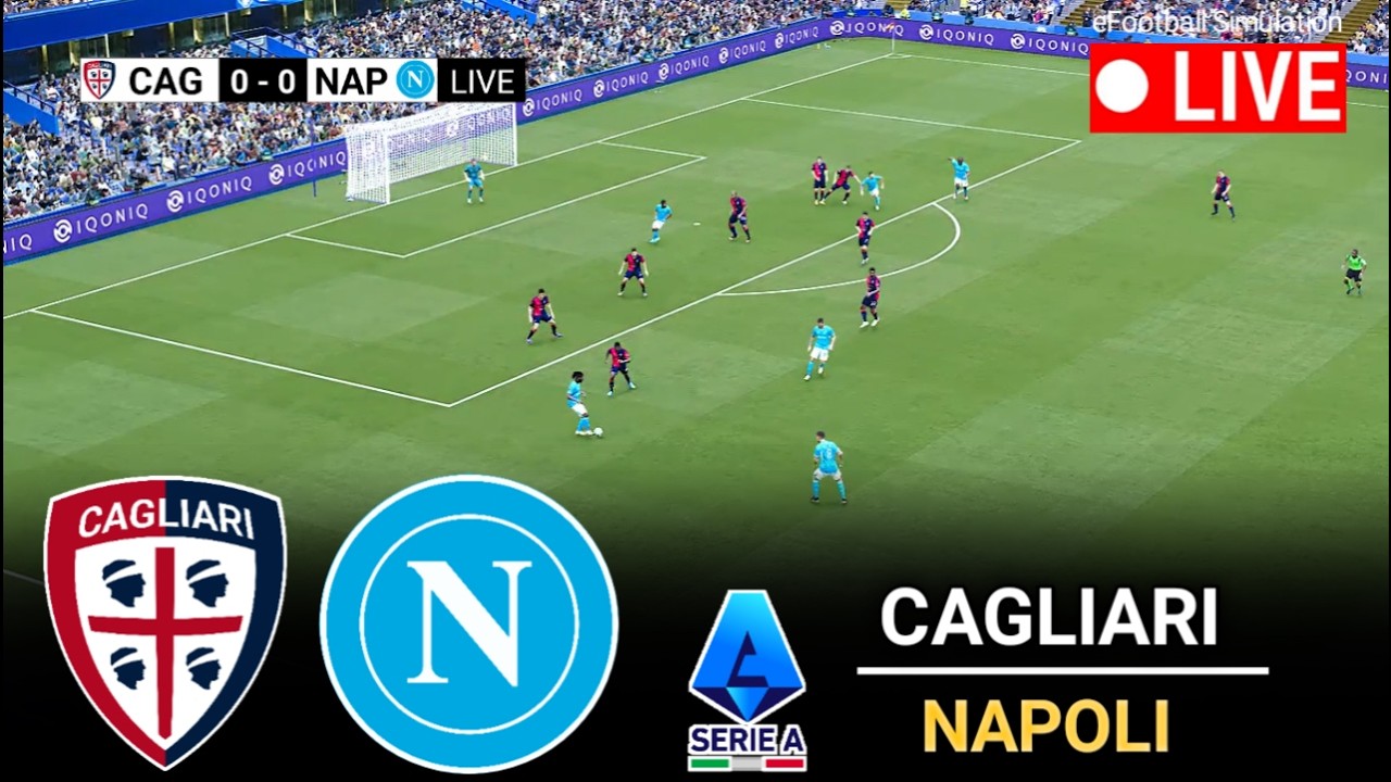 🔴IN DIRETTA- Cagliari vs Napoli l Italia Serie A 2026 l eFootball Pes 21 Videogioco Simulazione