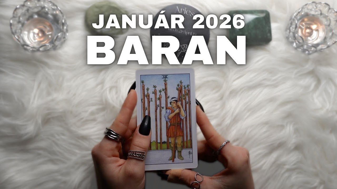 ♈️ BARAN JANUÁR 2026 — Čo Vás čaká v láske, práci a živote
