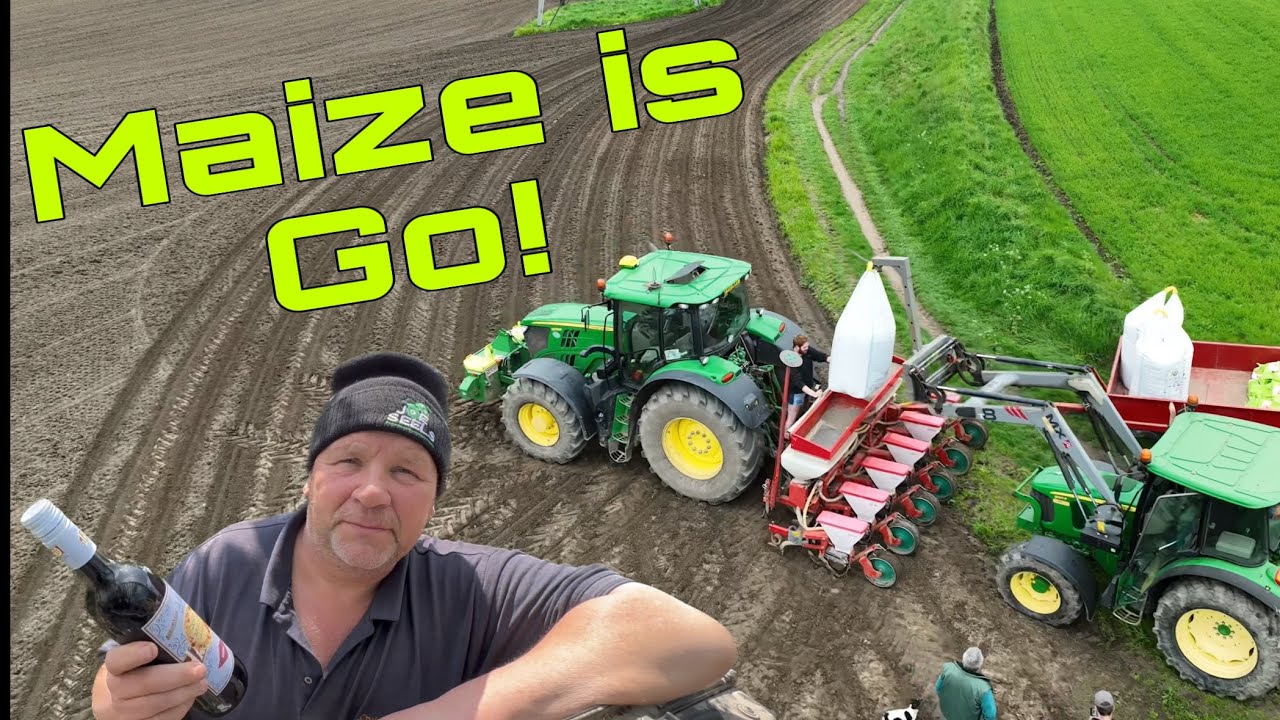Maize Drilling John Deeres! The Whitby Man… Big Micks Back!