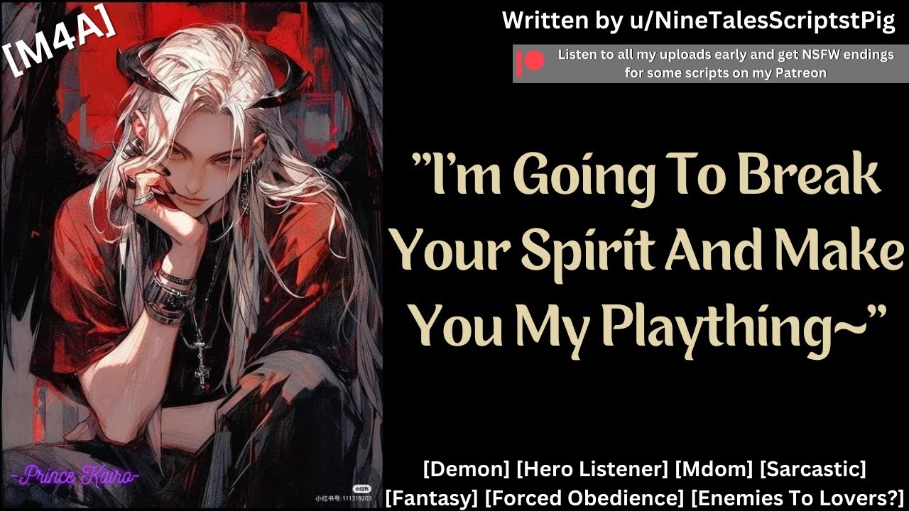 [M4A] Demon King Makes You His Pet [Demon] [Hero Listener] [Mdom] [Sarcastic] [Fantasy]