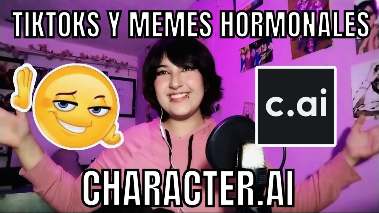 REACCIONANDO A TIKTOKS Y MEMES HORMONALES DE CHARACTER AI