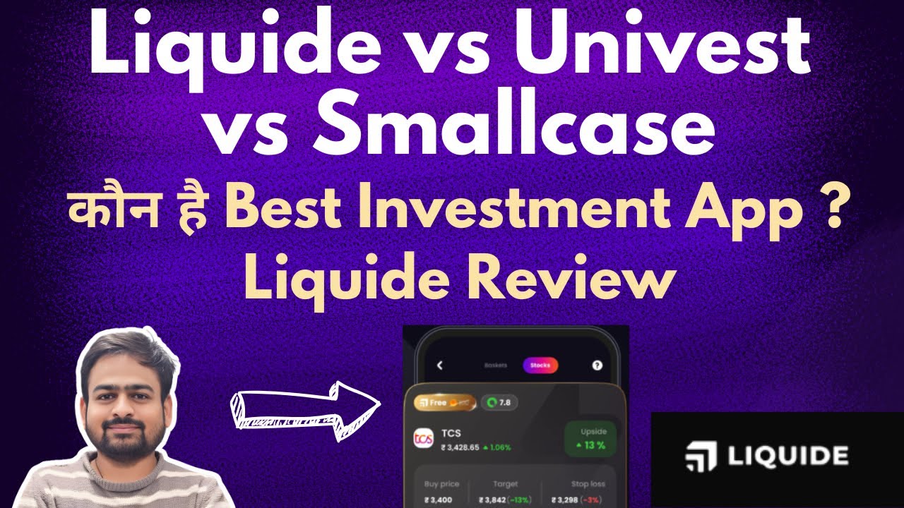 Liquide Stock App Review | Liquide App Kaise Use Kare | Liquide vs Univest vs SmallCase