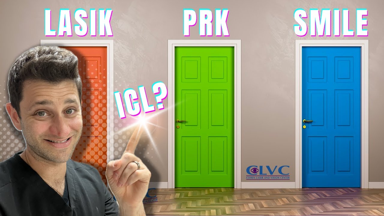 LASIK, PRK, SMILE, ICL | Какая процедура подходит именно вашим глазам?