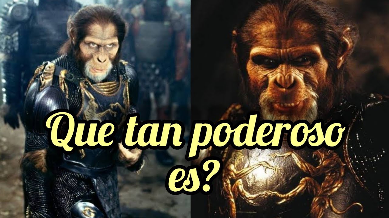 Que tan fuerte es el General Thade? (Planeta de los simios) 2001