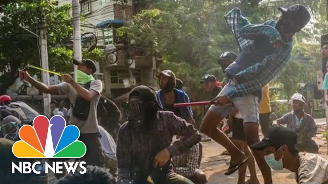 Looking Back At Myanmar's Military Coup One Year Later