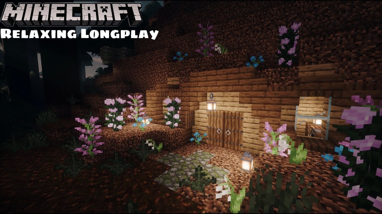 Fall asleep while I build a Hobbit Hole | Cozy Minecraft Longplay (No Commentary)
