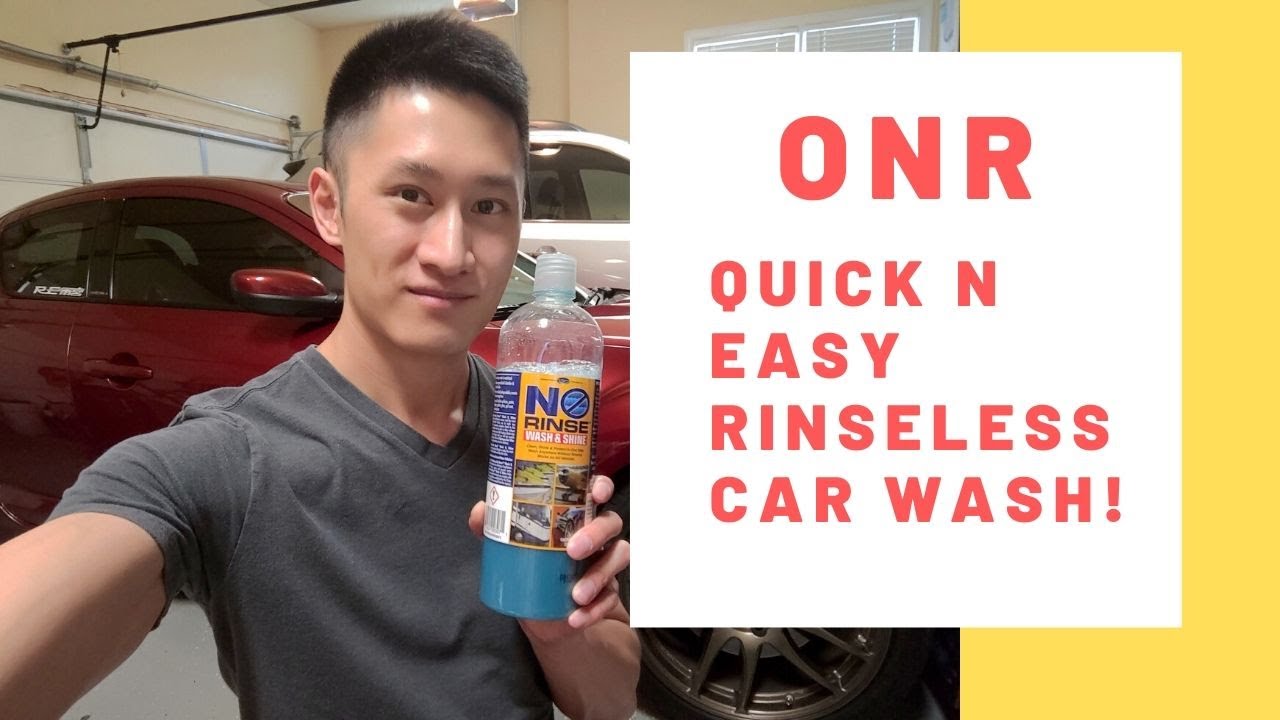 OPTIMUM NO RINSE (ONR) - Rinseless Car Wash
