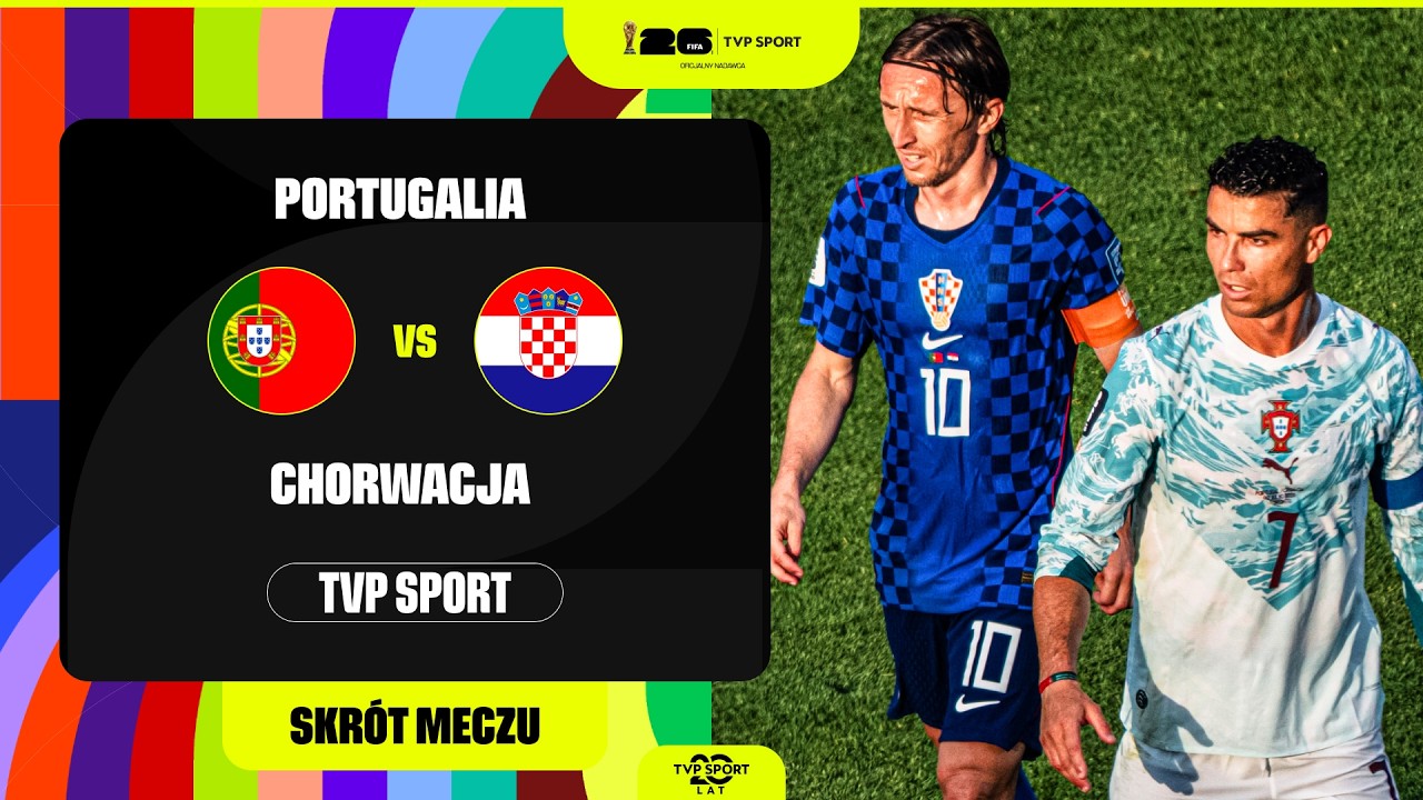 HIGHLIGHTS: WORLD CUP, ROUND OF 16: PORTUGAL VS. CROATIA. RONALDO AND MODRIĆ: A CLASH OF SOCCER L...