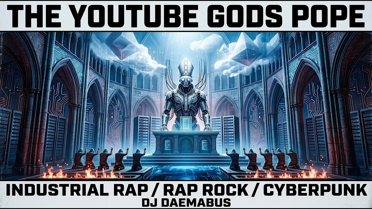The YouTube God's Pope | Cyber Punk Rap | DJ DAEMABUS | Cyber Worship Video