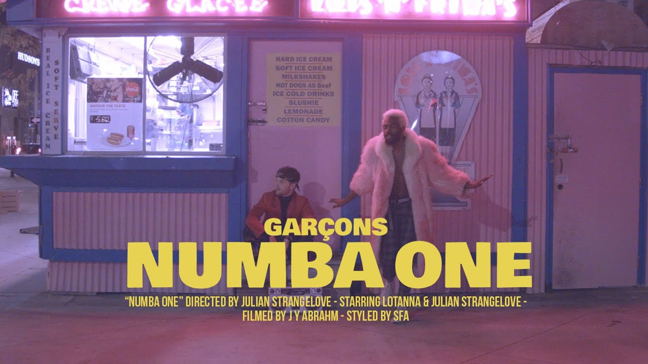 Numba One - Gar&ccedil;ons