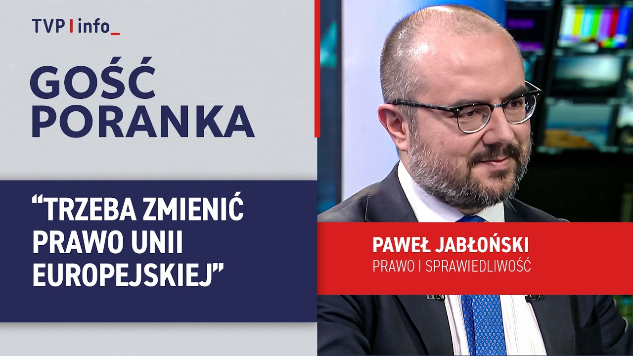 Jabłoński: jak wyjść z systemu ETS? Trzeba zmienić prawo UE | GOŚĆ PORANKA