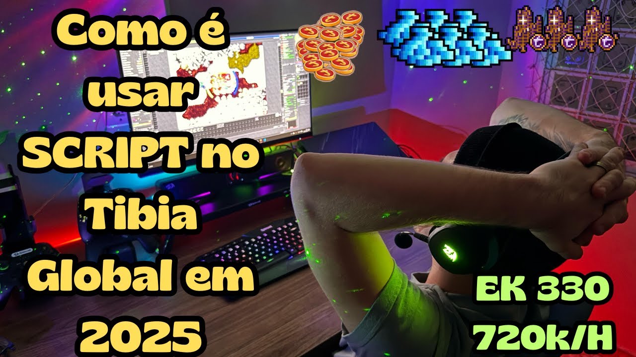 Usei SCRIPT no Tibia Global em 2025